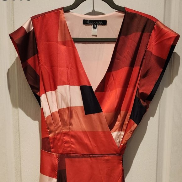 Hutch midi wrap dress size 14 - Picture 3 of 4